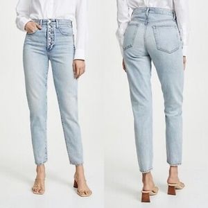 Joe's Jeans X We Wore What The Danielle High Rise Vintage Straight NEW
